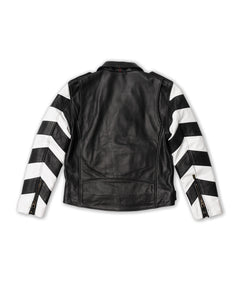 Scrambler Leather Jacket | Biker Jacket | Master Supply Co.