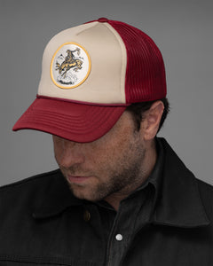 Classic Trucker Cap Burgundy | Master Supply Co.
