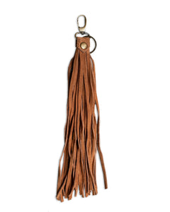 Western Fringe Keychain | Leather Fringe Keychain | Master Supply Co.